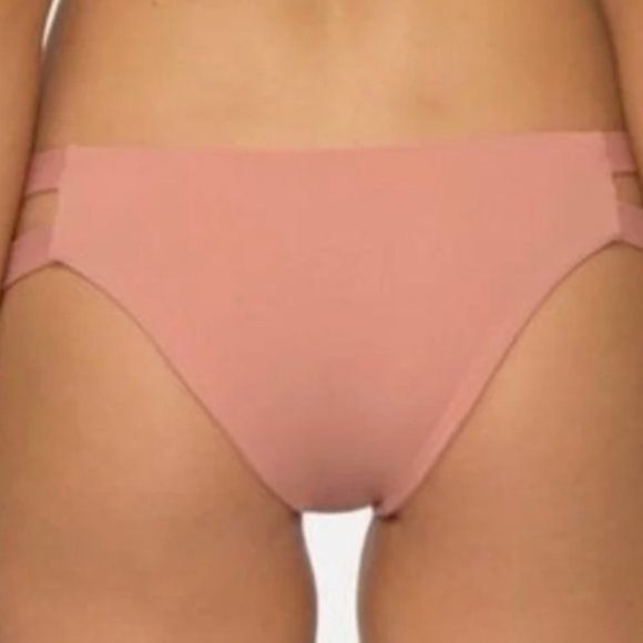 Tavik+ Chloe Side Tab Bikini Bottom in Dawn Rose Size M - Picture 2 of 6
